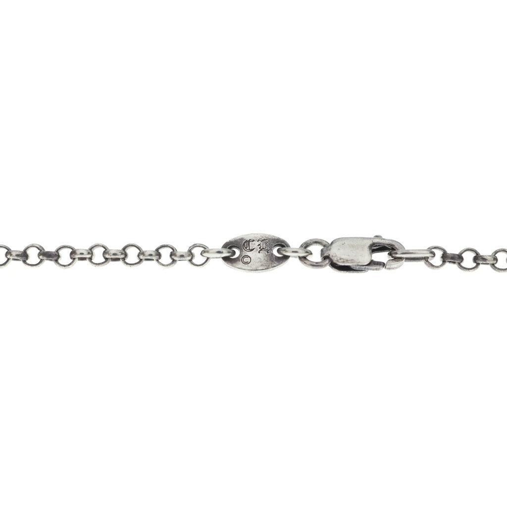 CHROME HEARTS(クロムハーツ) NECKCHAIN R18 ロールチェーンネックレス 18inch シルバー BCA083