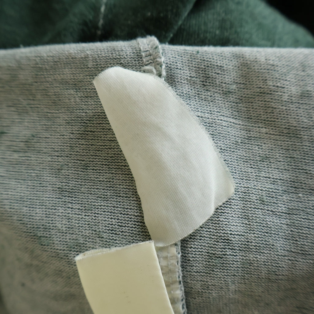 COMME des GARCONS HOMME(コムデギャルソンオム) Long Sleeve Tee 田中オム バイカラー ロングスリーブ 長袖Tシャツ グリーン/グレー