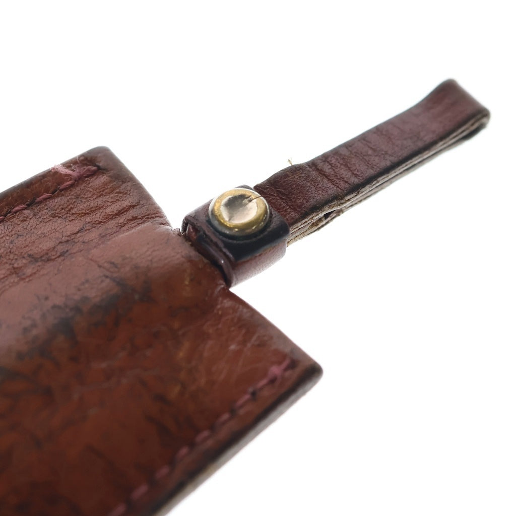 DRIES VAN NOTEN(ドリスヴァンノッテン) Leather KeyChain レザー キーチェーン ブラウン