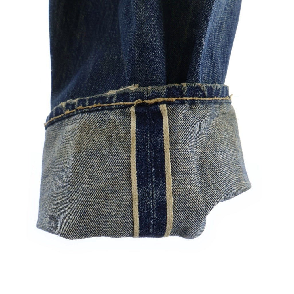 Levi's(リーバイス) 00-90s VINTAGE Replica 501XX ヴィンテージ 両面BIG E 紙パッチ ボタン裏555 ボタンフライ バレンシア工場 復刻 デニムパンツ インディゴ