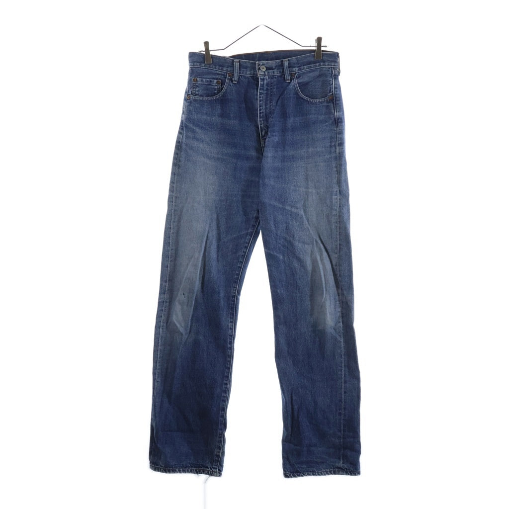 Levi's(リーバイス) 90-00s VINTAGE Replica 504Z 60sMODEL ヴィンテージ レプリカ 両面BIG E ボタン裏J24 ジップフライ オフセット デニムパンツ インディゴ