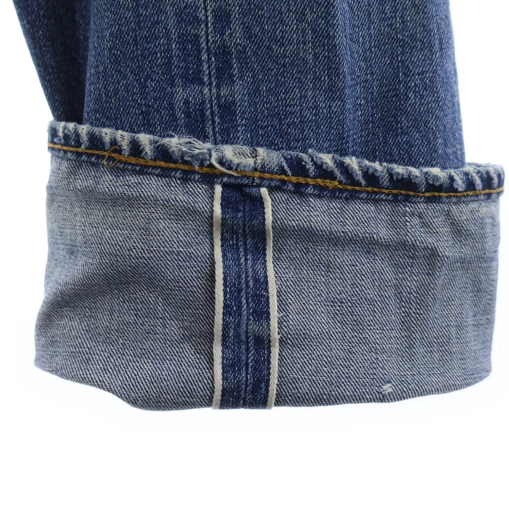 Levi's(リーバイス) 70s VINTAGE 501 66前期 ヴィンテージ 両面スモールe 不均等V ボタン裏2 ボタンフライ デニムパンツ インディゴ