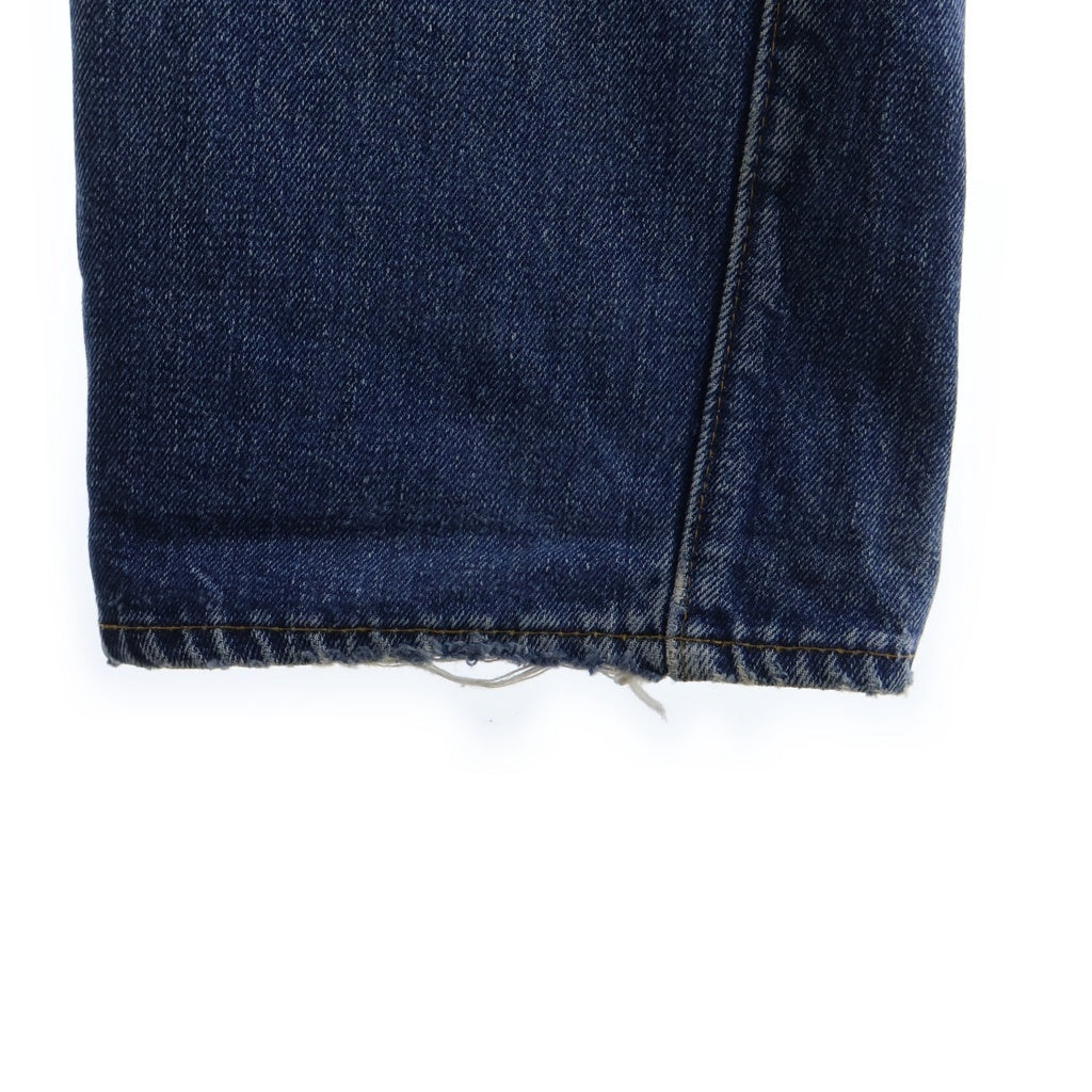 Levi's(リーバイス) 70s VINTAGE 501 66前期 ヴィンテージ 両面スモールe 不均等V ボタン裏2 ボタンフライ デニムパンツ インディゴ
