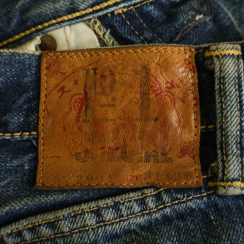 EVISU(エビス) 90s No.1 SPECIAL 2001 Denim Pants ボタンフライ デニムパンツ インディゴ