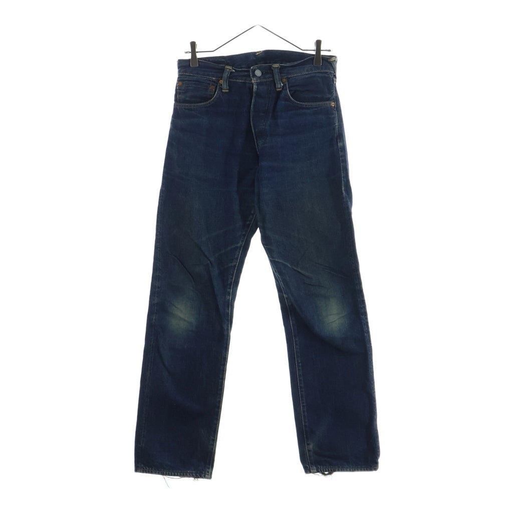 EVISU(エビス) 00s No.2 2000 Denim Pants ボタンフライ ペイント デニムパンツ インディゴ