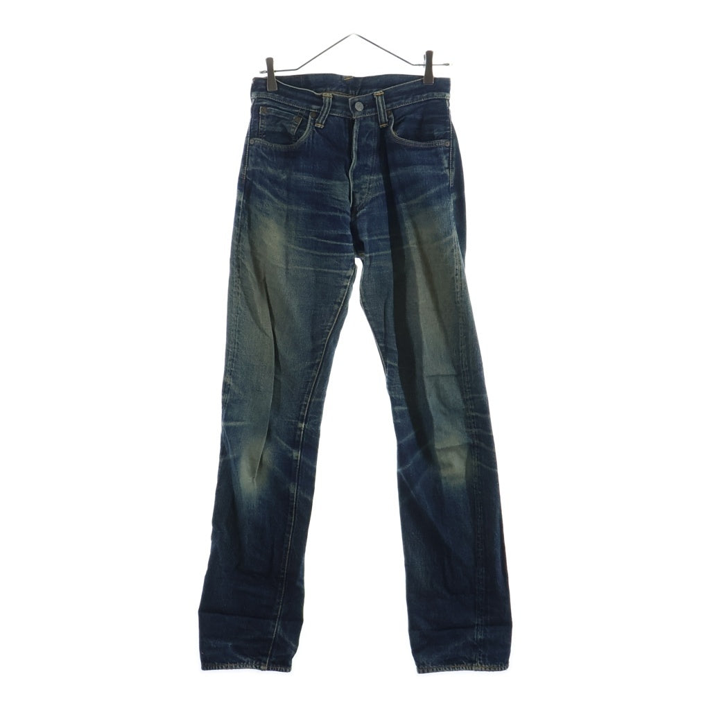 EVISU(エビス) 00s No.1 SPECIAL 2001 Denim Pants ボタンフライ ペイント デニムパンツ インディゴ
