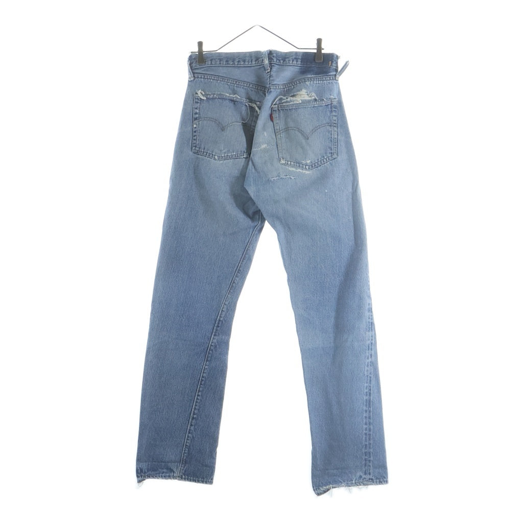 Levi's(リーバイス) 70s VINTAGE 501 BIG E後期 ヴィンテージ 両面BIG E 不均等V ボタン裏6 ボタンフライ デニムパンツ インディゴ