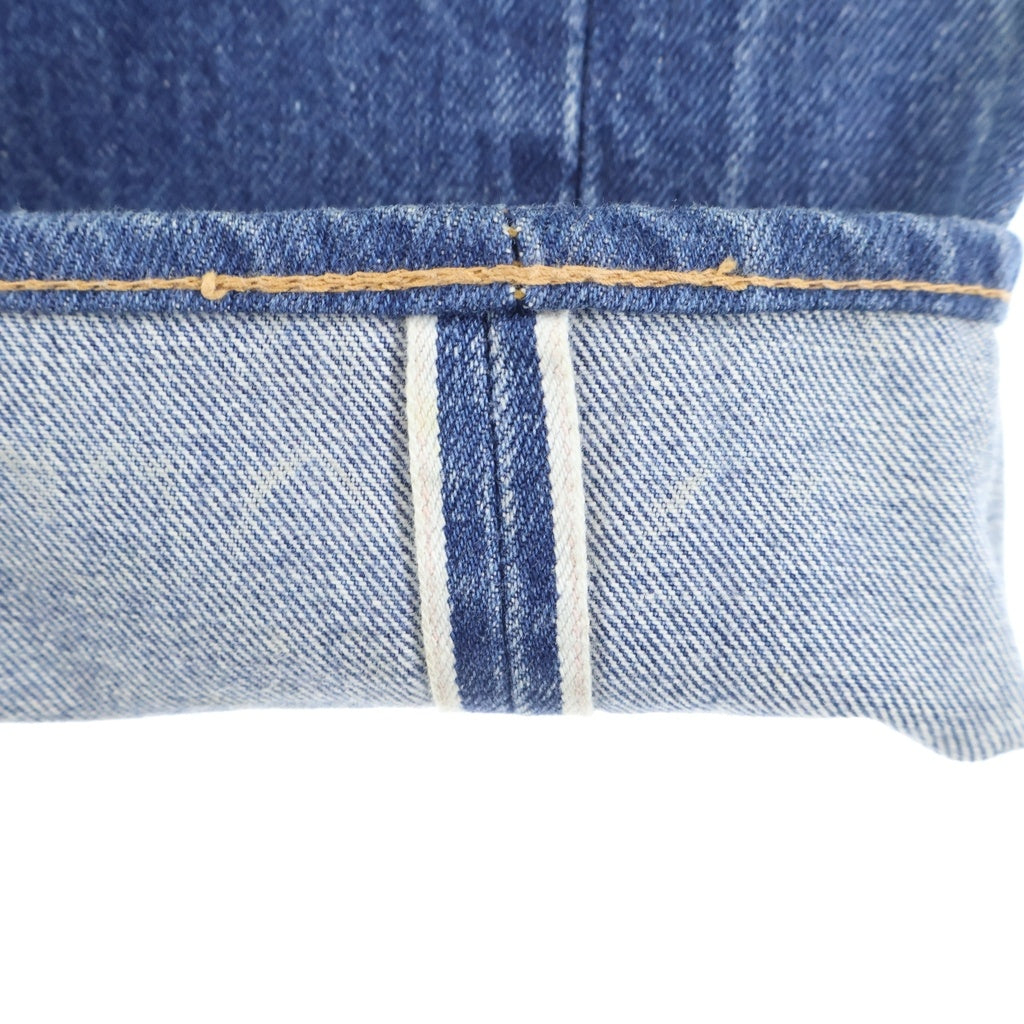 Levi's(リーバイス) 70s VINTAGE 501 66後期 ヴィンテージ 両面スモールe 不均等V ボタン裏6 ボタンフライ デニムパンツ インディゴ