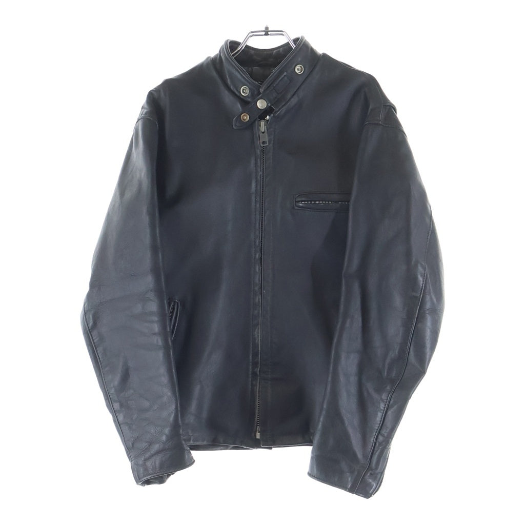 SCHOTT(ショット) 641 Single Leather Jacket ホースハイド シングルライダースジャケット ブラック
