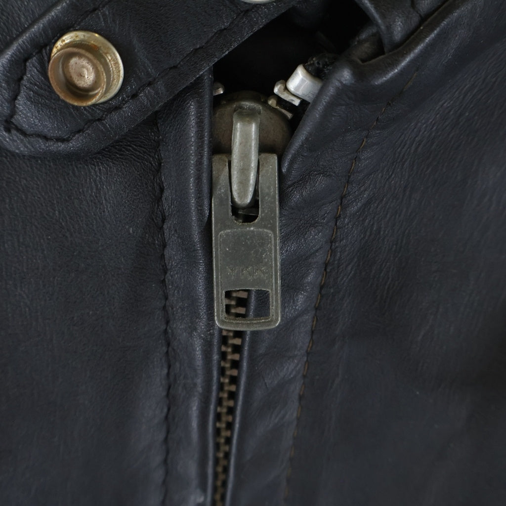 SCHOTT(ショット) 641 Single Leather Jacket ホースハイド シングルライダースジャケット ブラック