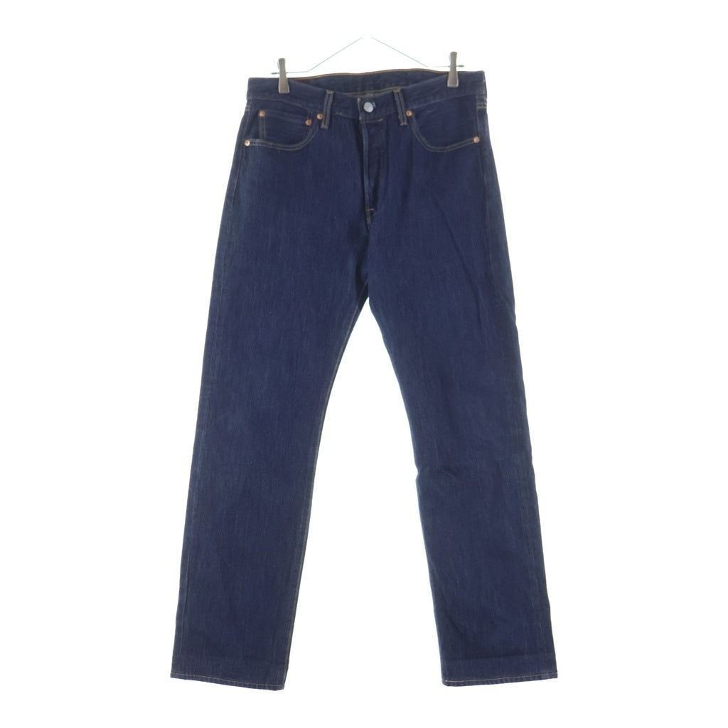 Levi's(リーバイス) 00s 501 66前期 Replica 両面スモールe 不均等V ボタン裏3498 ボタンフライ 復刻 デニムパンツ インディゴ