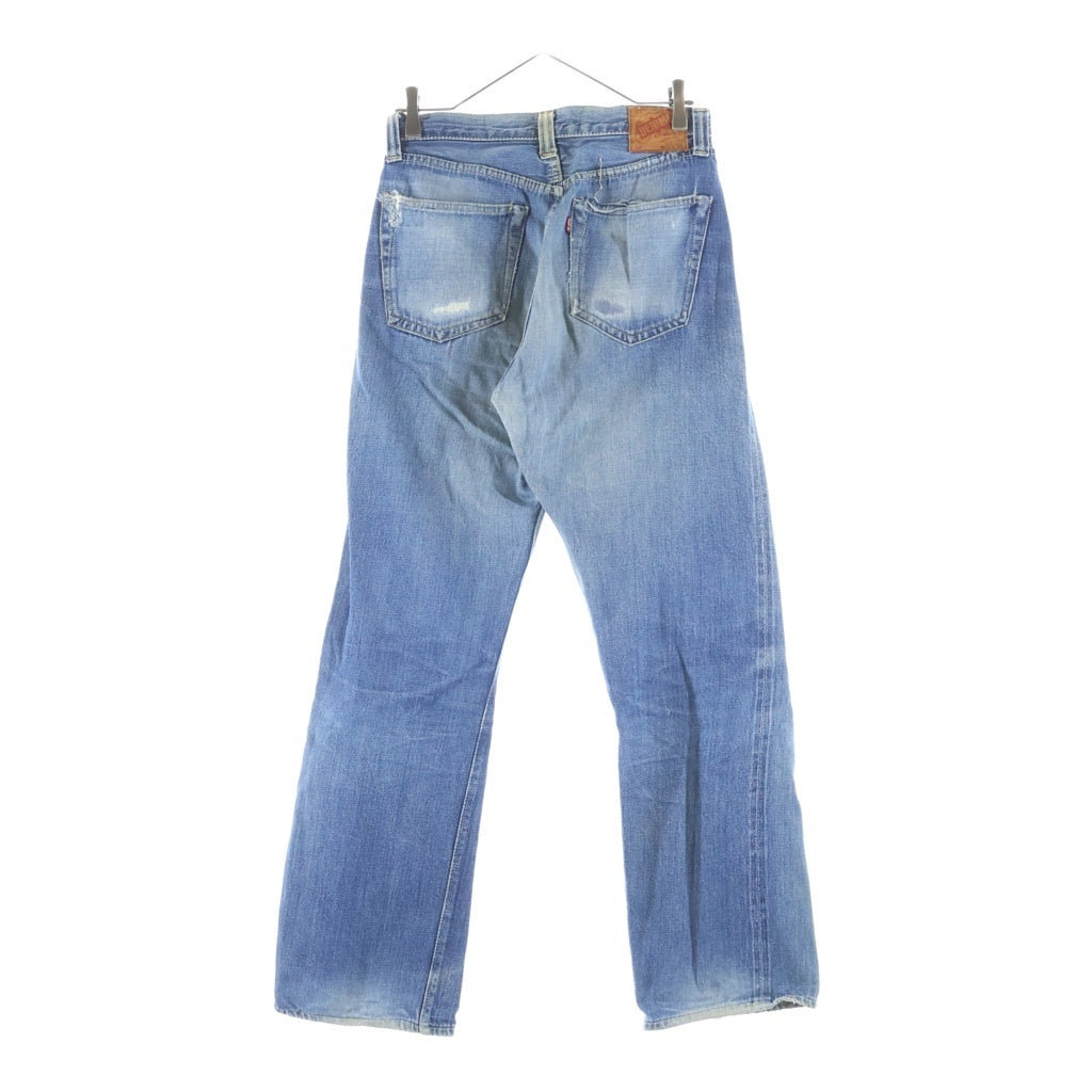 DENIME(ドゥニーム) VINTAGE 片面タグ ボタンフライ デニム ストレートパンツ インディゴ