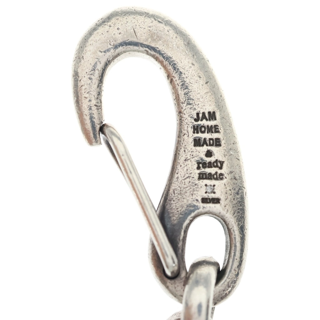 NUMBER (N)INE(ナンバーナイン) 01SS Archive タイム期 ×JAM HOME MADE & ready made Scull Wallet Chain Silver スカル ウォレットチェーン シルバー