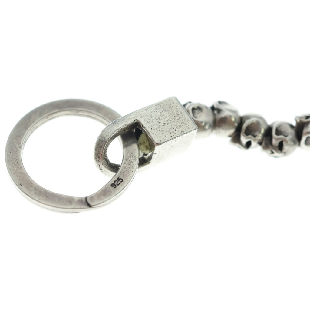 NUMBER (N)INE(ナンバーナイン) 01SS Archive タイム期 ×JAM HOME MADE & ready made Scull Wallet Chain Silver スカル ウォレットチェーン シルバー