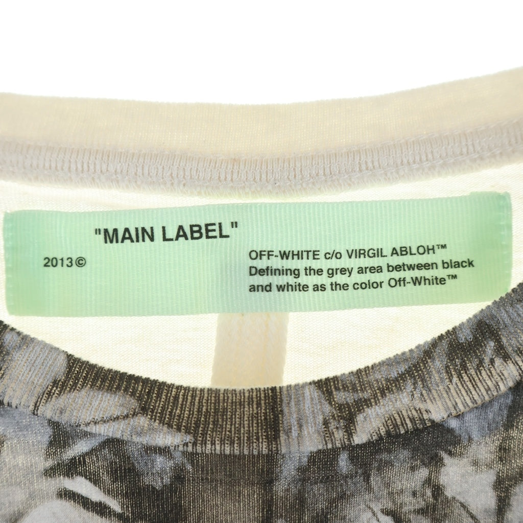 OFF-WHITE(オフホワイト) 19SS Newspaper T-Shirt 半袖Tシャツ ホワイト OMAA027R19185013