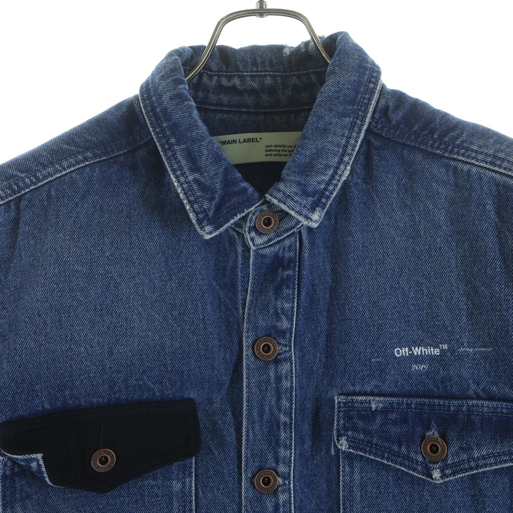 OFF-WHITE(オフホワイト) 19SS Denim Jacket デニムジャケット インディゴ OMYD010R19386012