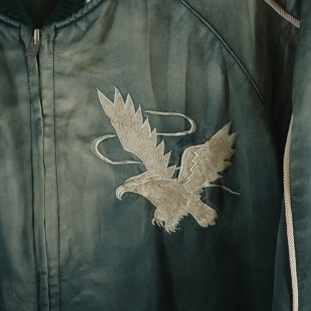 MAISON MIHARAYASUHIRO(メゾンミハラヤスヒロ) 24SS SOUVENIR JACKET スーベニアジャケット スカジャン グリーン J12BL041