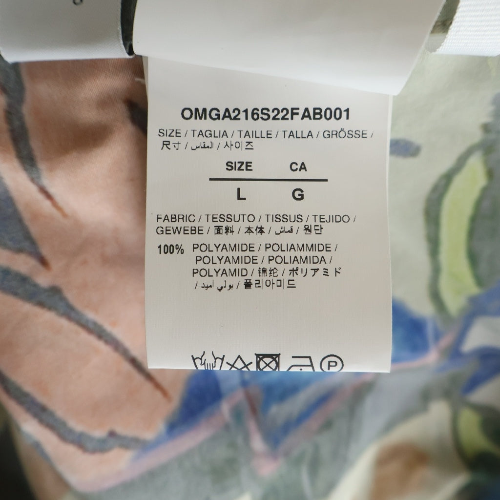 OFF-WHITE(オフホワイト) 22SS Neen S/S Shirts 総柄半袖シャツ 開襟シャツ マルチ OMGA216S22FAB001