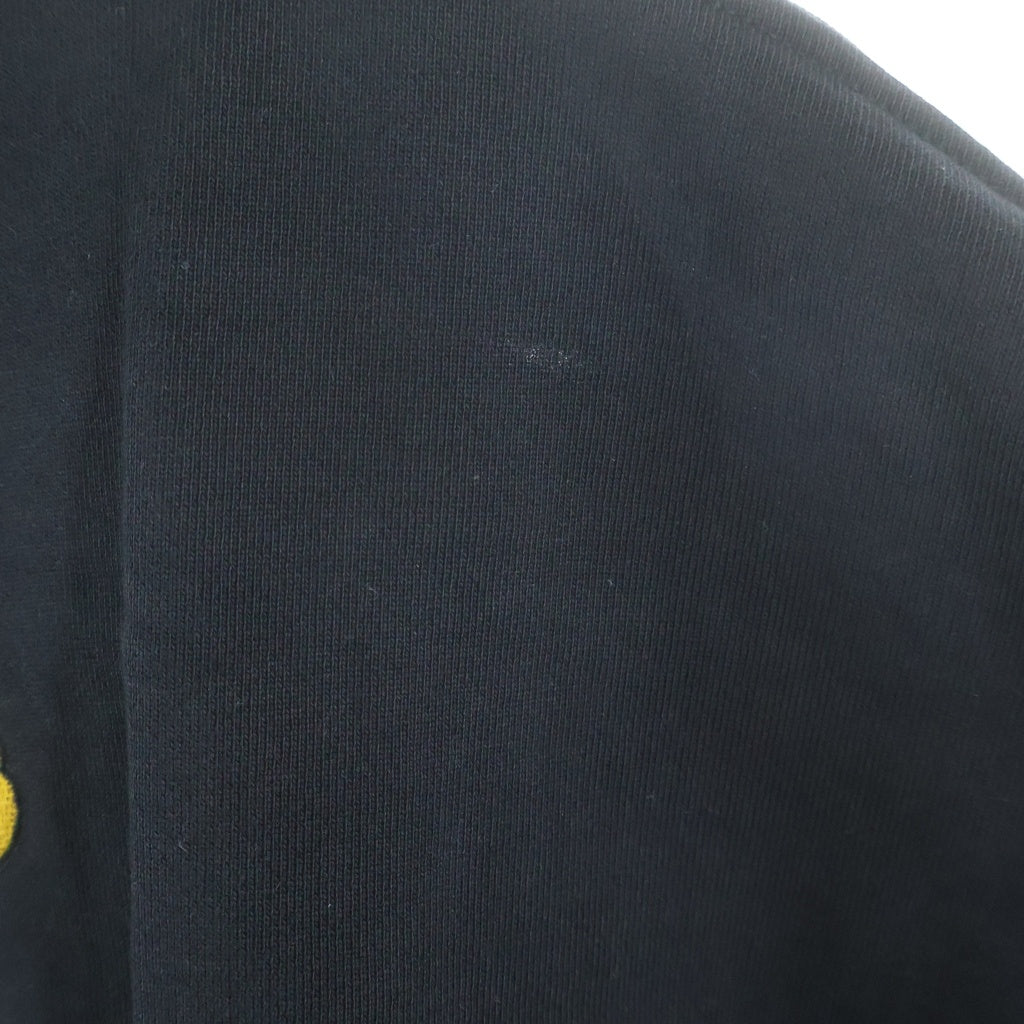 VTMNTS(ブイティーエムエヌティーエス) College Sweatshirt カレッジロゴ クルーネックスウェットトレーナー ブラック VL12TR160B