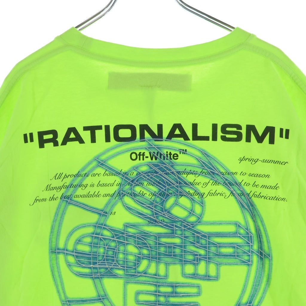 OFF-WHITE(オフホワイト) 20SS 3D Crossed Off S/S Over T-Shirt 半袖Tシャツ イエロー OMAA038R20185003