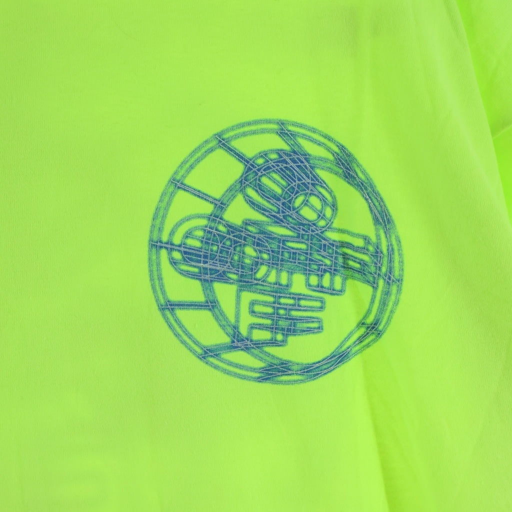 OFF-WHITE(オフホワイト) 20SS 3D Crossed Off S/S Over T-Shirt 半袖Tシャツ イエロー OMAA038R20185003