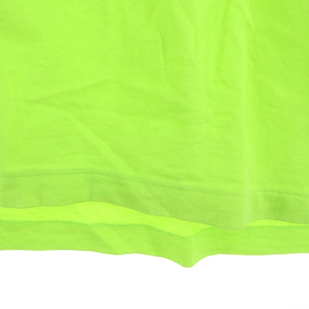 OFF-WHITE(オフホワイト) 20SS 3D Crossed Off S/S Over T-Shirt 半袖Tシャツ イエロー OMAA038R20185003