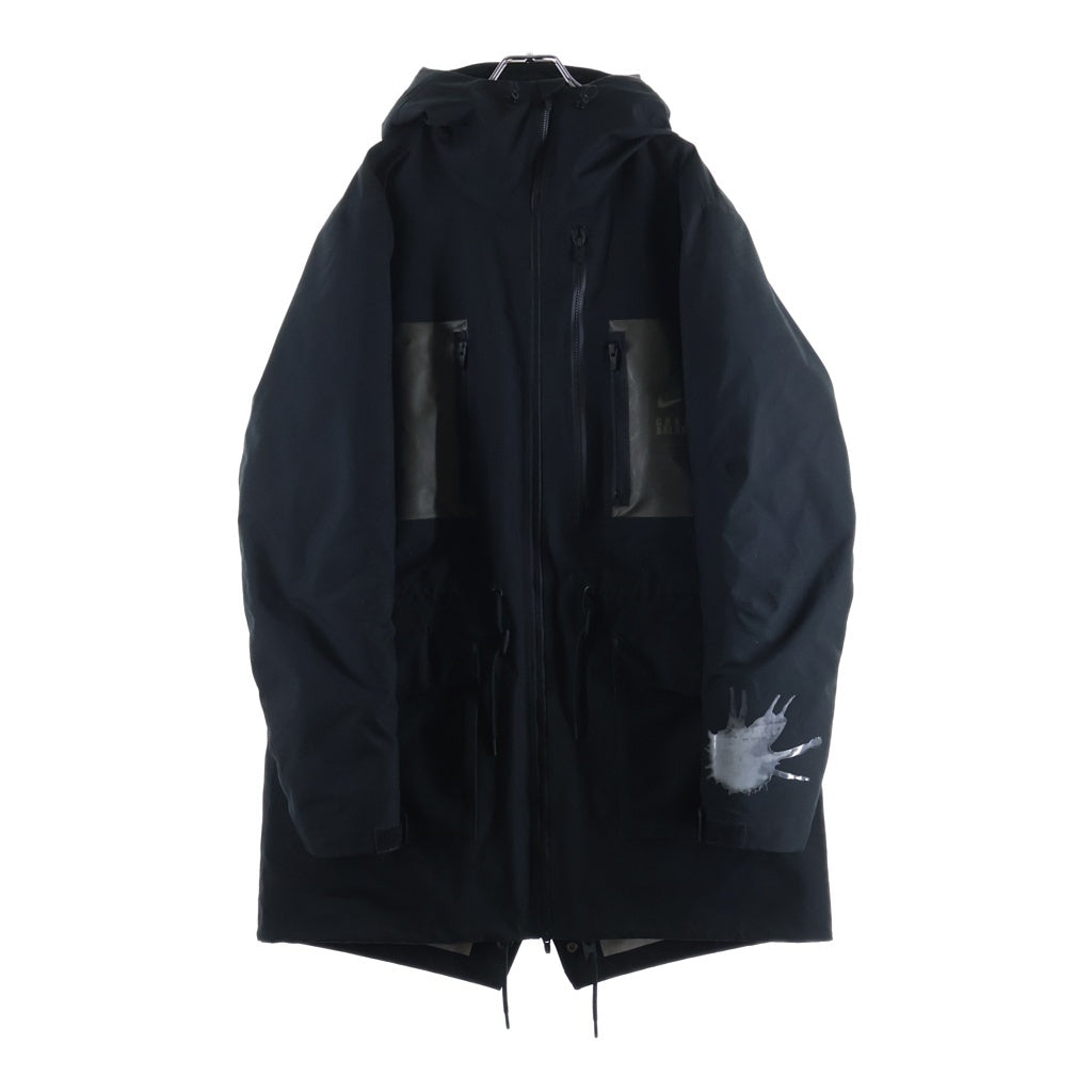 UNDERCOVER(アンダーカバー) ×NIKE 3-LAYER FISHTAIL PARKA ナイキ レイヤード ダウンジャケット マウンテンパーカー ブラック CD7523-010