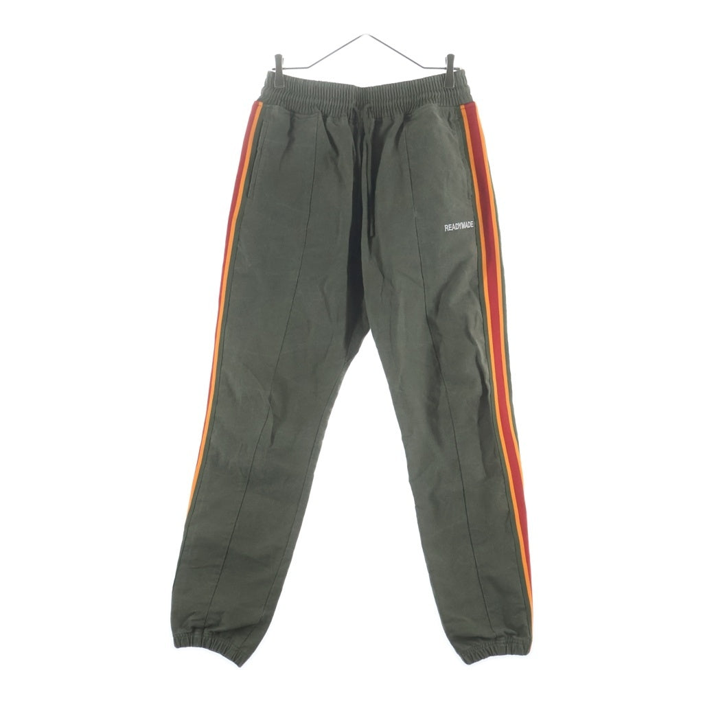 READY MADE(レディメイド) TRACK PANTS VINTAGE US ARMY TENT SHELL ミリタリー トラックパンツ カーキ RE-CO-KH-00-00-228