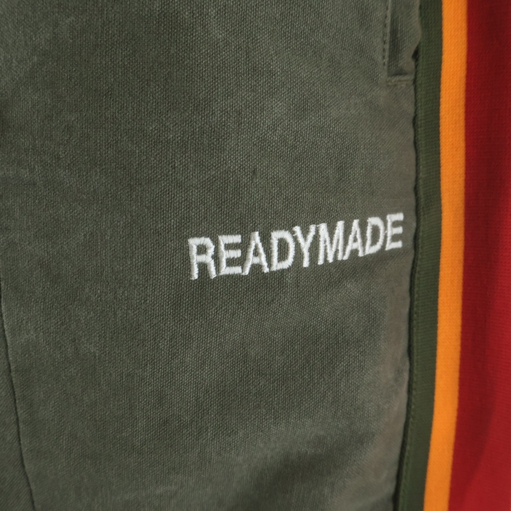 READY MADE(レディメイド) TRACK PANTS VINTAGE US ARMY TENT SHELL ミリタリー トラックパンツ カーキ RE-CO-KH-00-00-228