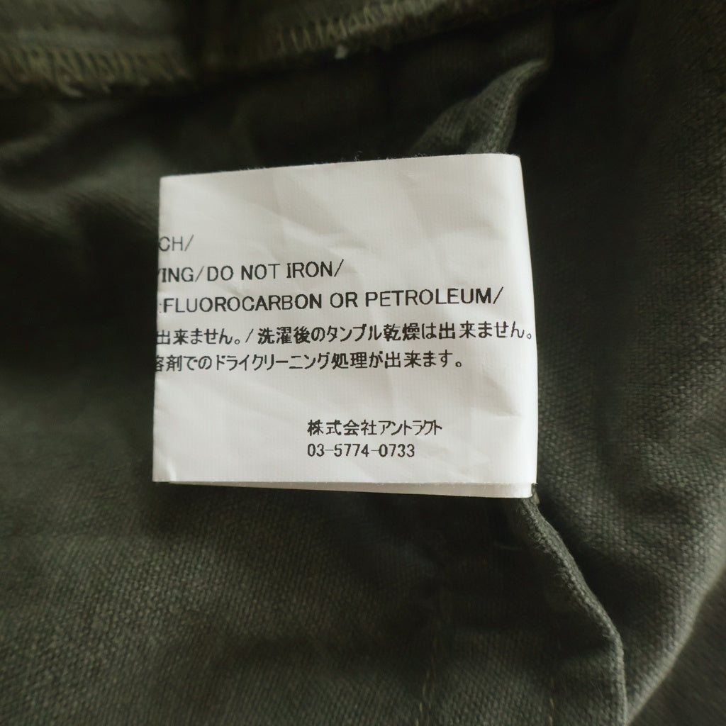 READY MADE(レディメイド) TRACK PANTS VINTAGE US ARMY TENT SHELL ミリタリー トラックパンツ カーキ RE-CO-KH-00-00-228