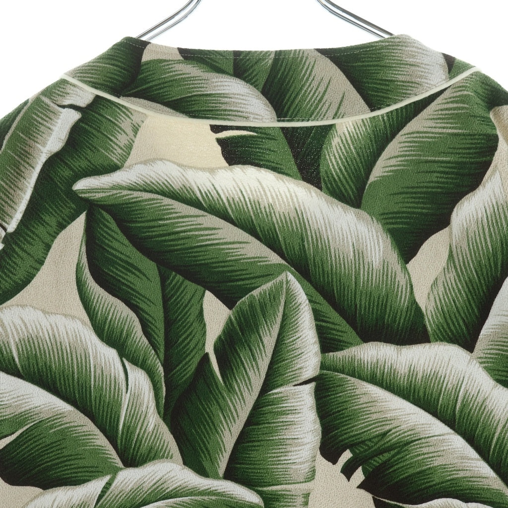 ALWAYS OUT OF STOCK(オールウェイズアウトオブストック) HAWAIIAN ALOHA SHIRT ハワイアン アロハシャツ 半袖シャツ グリーン HA-023105230