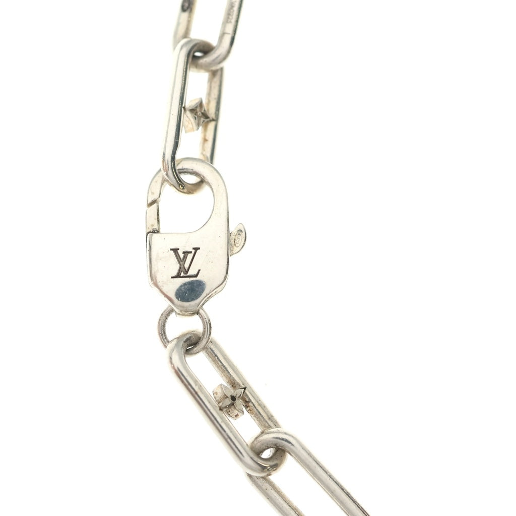 LOUIS VUITTON(ルイヴィトン) スリーク モノグラムブレスレット シルバー M1358L レディース