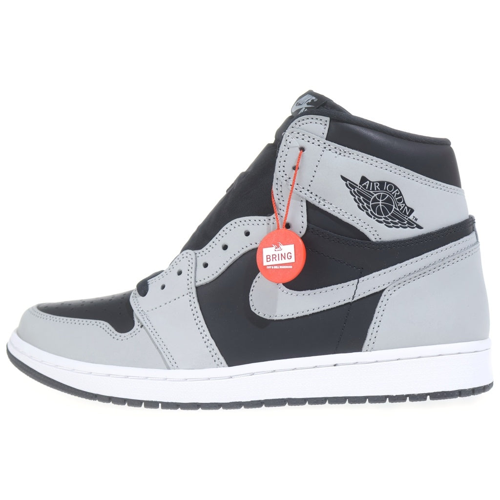 NIKE(ナイキ) AIR JORDAN1 HIGH OG エアジョーダン1 シャドゥ ハイカットスニーカー グレー US11/29cm 555088-035
