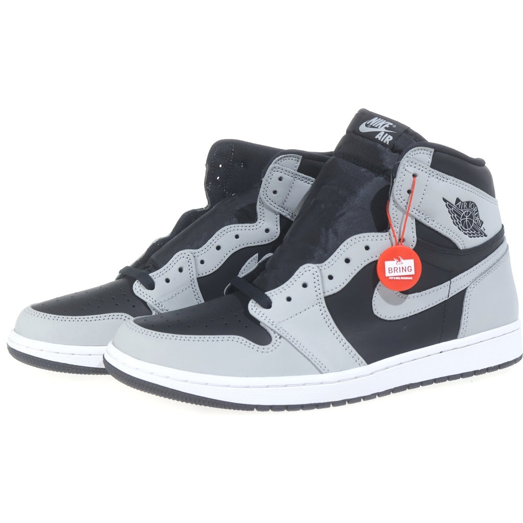 NIKE(ナイキ) AIR JORDAN1 HIGH OG エアジョーダン1 シャドゥ ハイカットスニーカー グレー US11/29cm 555088-035