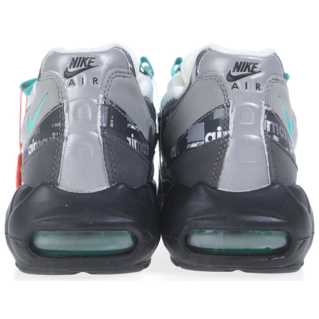 NIKE(ナイキ) ×ATMOS AIR MAX95 アトモス エアマックス95 ローカットスニーカー ブラック US10.5/28.5cm AQ0925-001