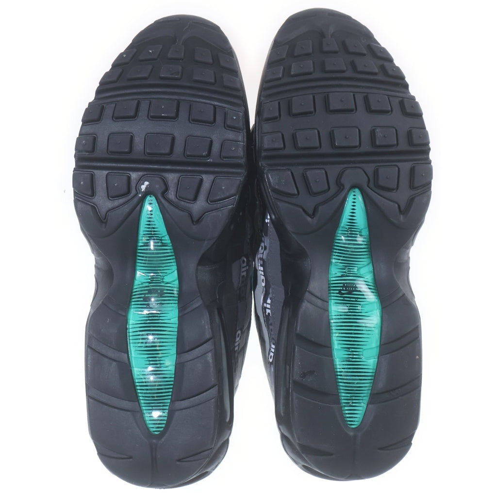 NIKE(ナイキ) ×ATMOS AIR MAX95 アトモス エアマックス95 ローカットスニーカー ブラック US10.5/28.5cm AQ0925-001