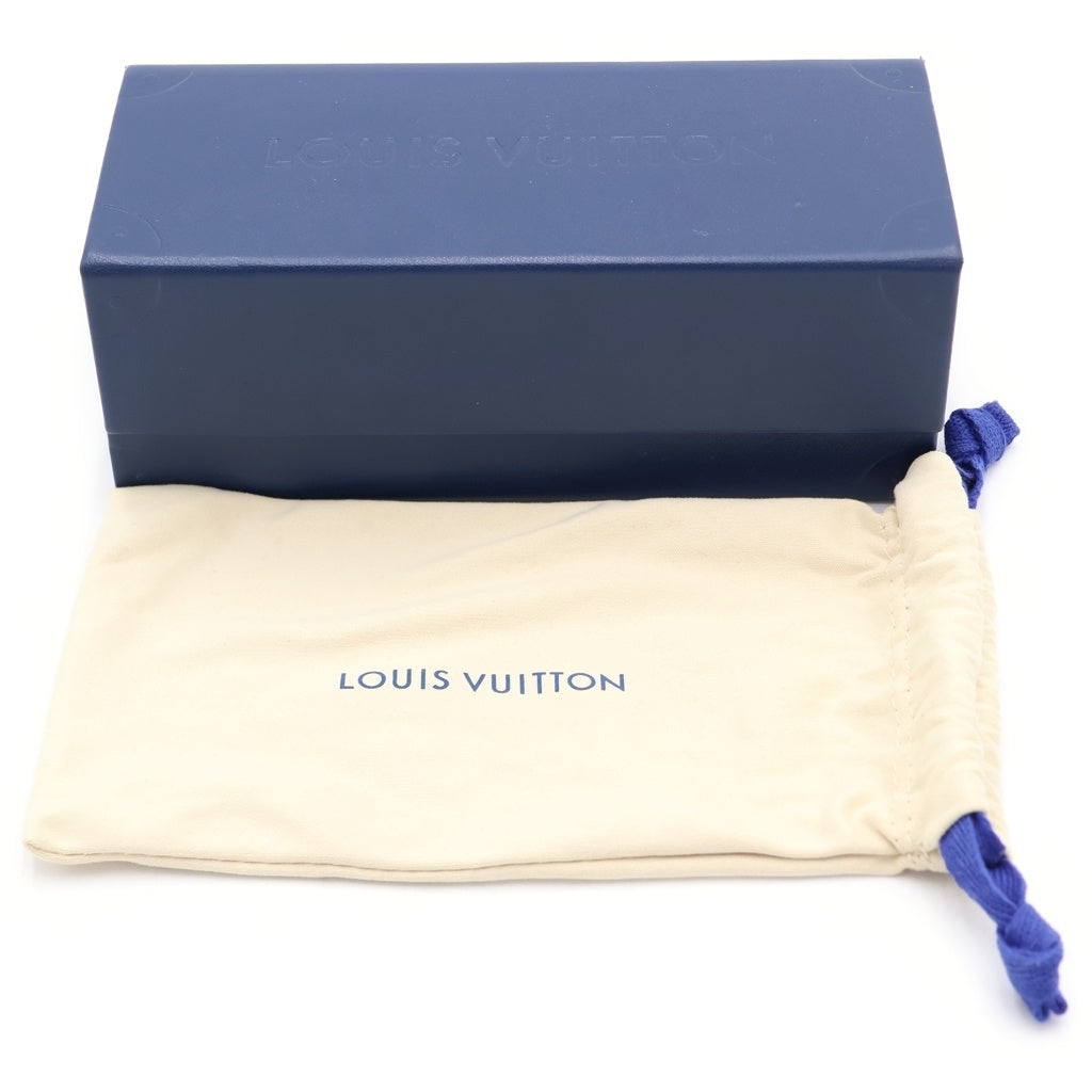 LOUIS VUITTON(ルイヴィトン) クロックワイズ アビエイターサングラス 眼鏡 アイウェア ブラック Z1019E