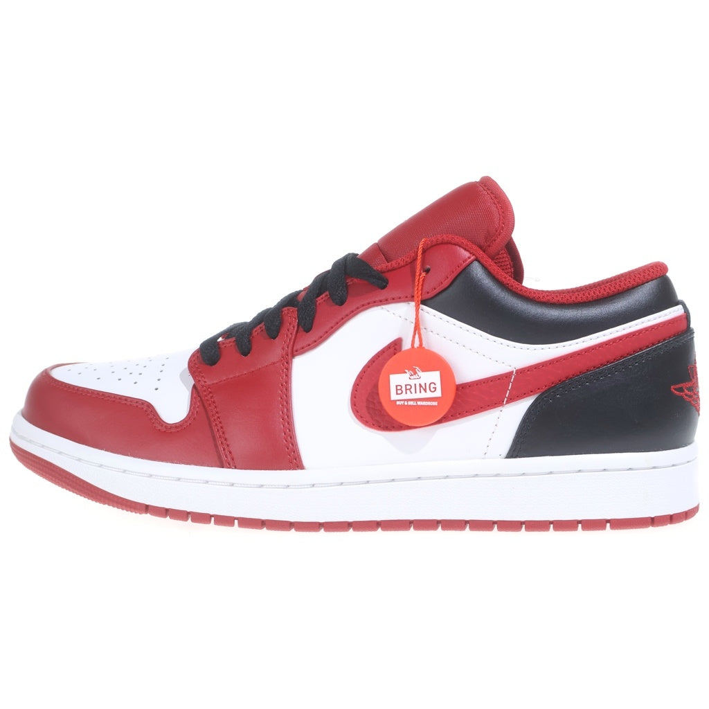 NIKE(ナイキ) AIR JORDAN1 LOW エアジョーダン1 ローカットスニーカー レッド US10.5/28.5cm 553558-163