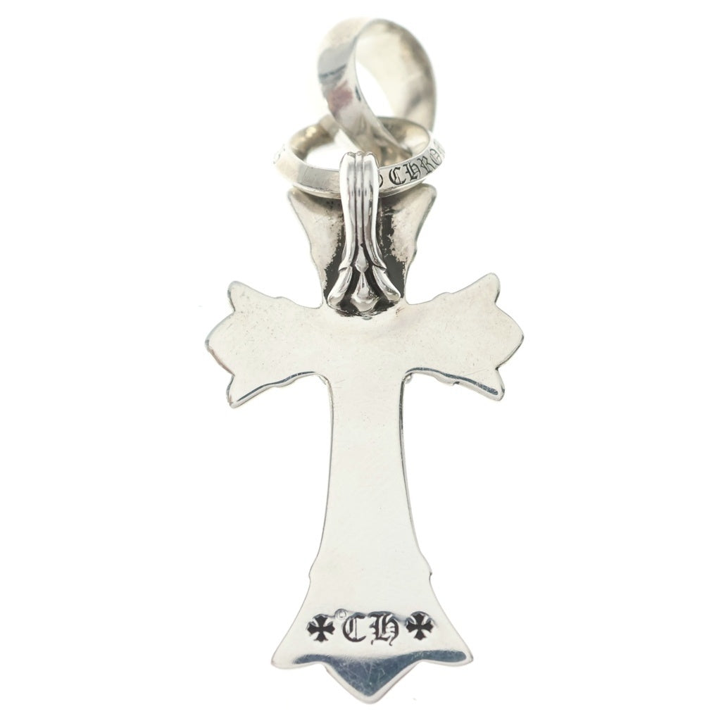 CHROME HEARTS(クロムハーツ) DBL CH CRS W BALE ダブルCHクロス ベイル ペンダントトップ シルバー