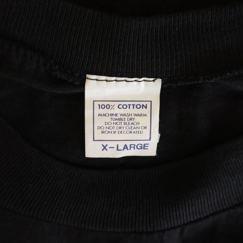 VINTAGE(ヴィンテージ) BRYAN ADAMS EUROPEAN TOUR 1988 S/S TEE ブライアン・アダムス ツアープリントTシャツ 半袖カットソー ブラック