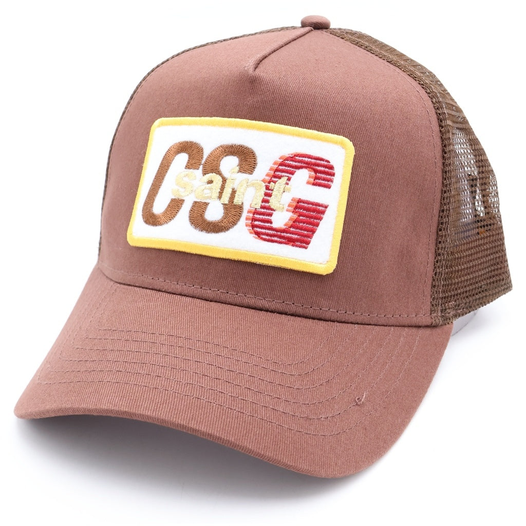 SAINT MICHAEL(セントマイケル) ×黒夢 Mesh Cap メッシュ キャップ 帽子 ブラウン KRYM070 KRYM070