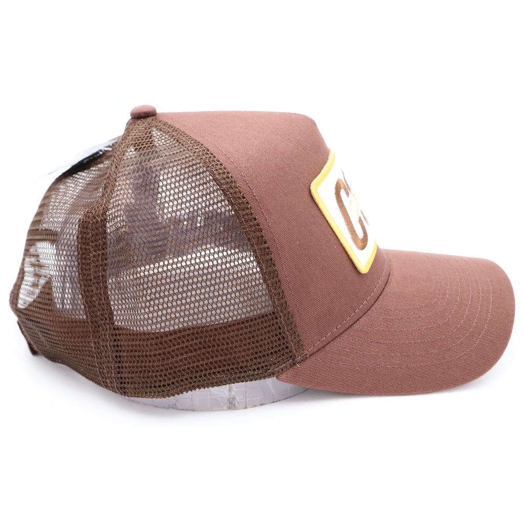 SAINT MICHAEL(セントマイケル) ×黒夢 Mesh Cap メッシュ キャップ 帽子 ブラウン KRYM070 KRYM070