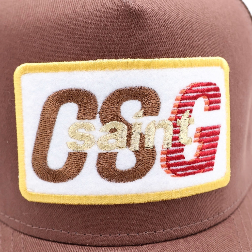 SAINT MICHAEL(セントマイケル) ×黒夢 Mesh Cap メッシュ キャップ 帽子 ブラウン KRYM070 KRYM070