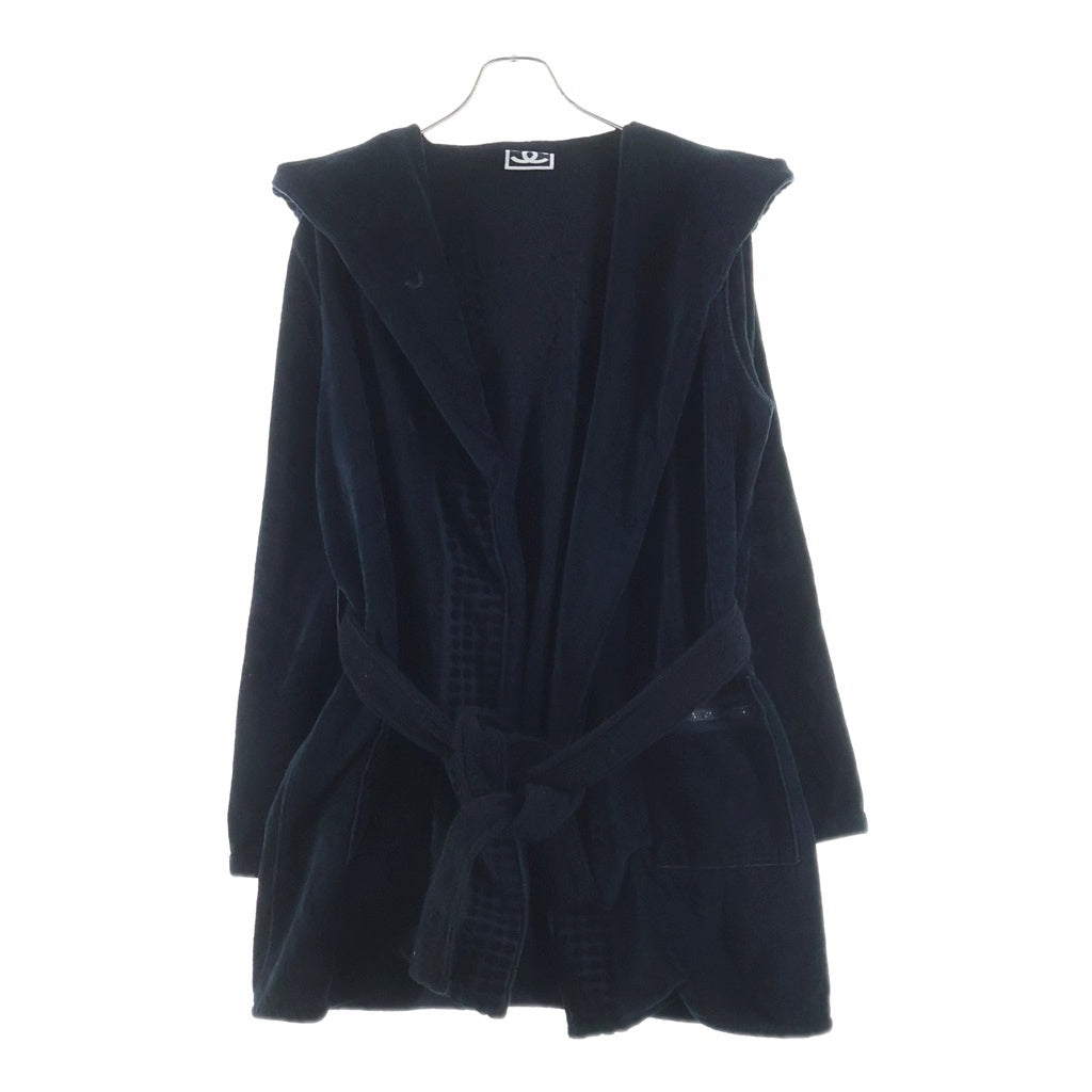 CHANEL(シャネル) 00s Archive Bath Robe ロング バスローブ コットン ネイビー レディース