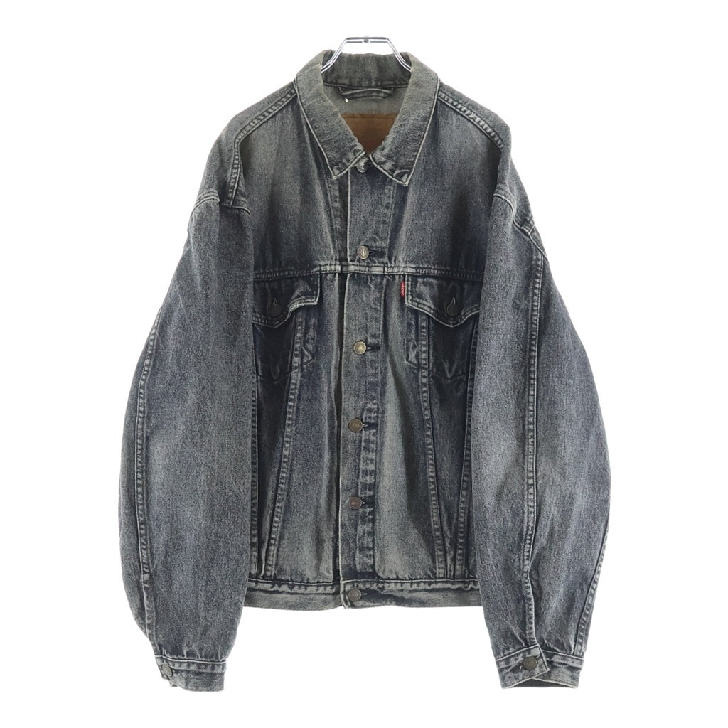 Levi's(リーバイス) 89s VINTAGE 70503 EURO Denim Jacket ヴィンテージ ユーロ デニムジャケット 先染め ブラック