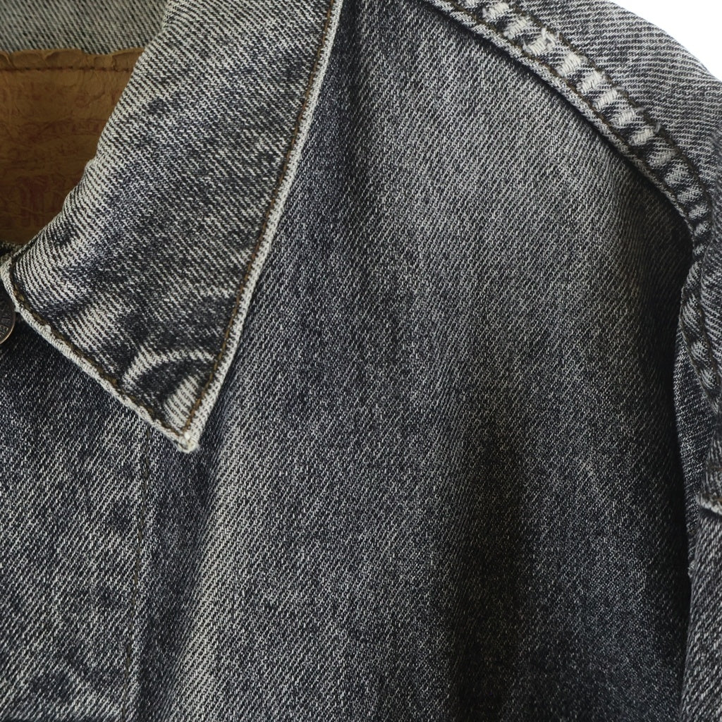 Levi's(リーバイス) 89s VINTAGE 70503 EURO Denim Jacket ヴィンテージ ユーロ デニムジャケット 先染め ブラック