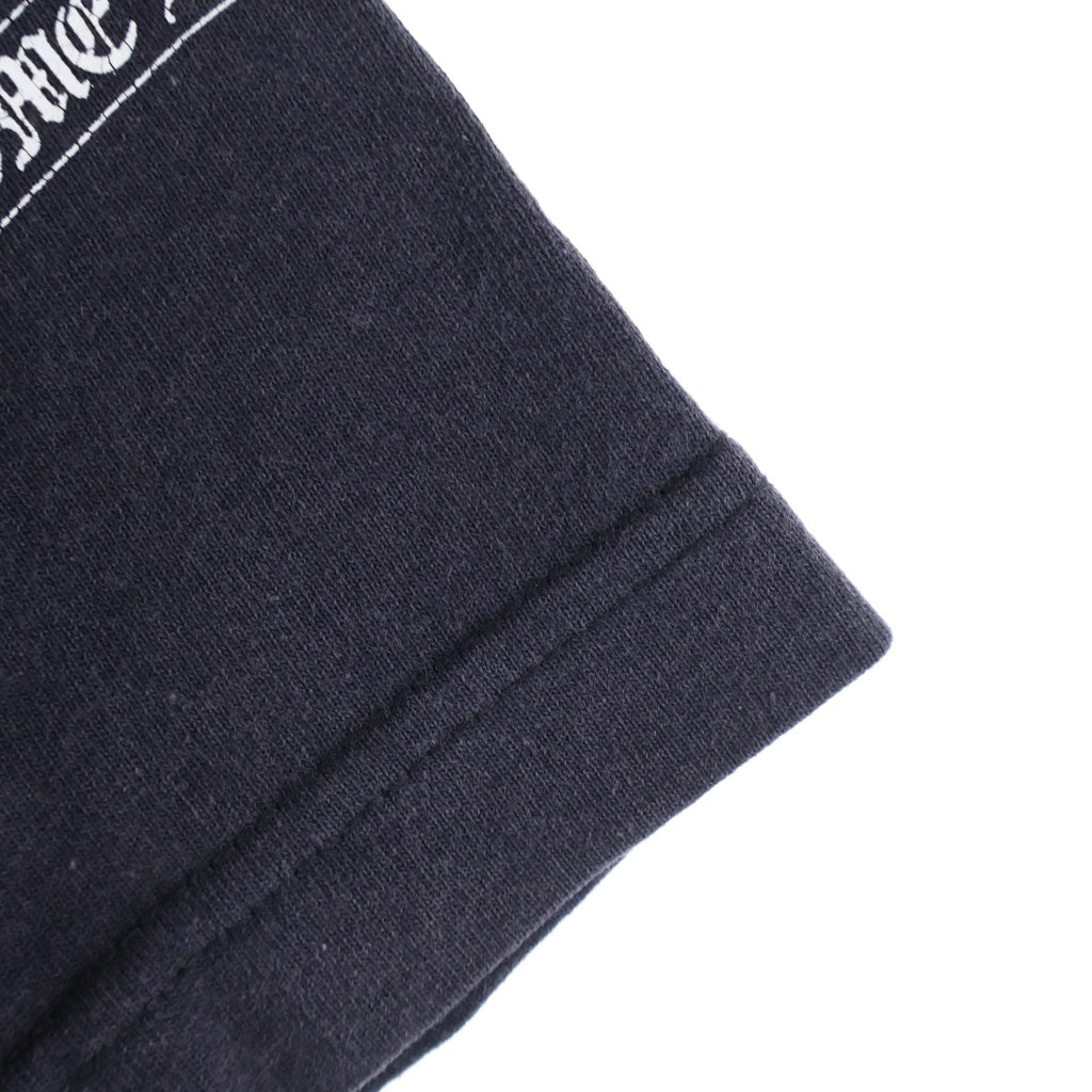 CHROME HEARTS(クロムハーツ) OLD T-BAR CH CROSS SCROLL LABEL S/S TEE シーエイチクロス 半袖クルーネックTシャツ ブラック ‐