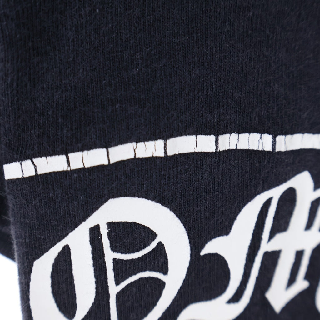CHROME HEARTS(クロムハーツ) OLD T-BAR CH CROSS SCROLL LABEL S/S TEE シーエイチクロス 半袖クルーネックTシャツ ブラック ‐