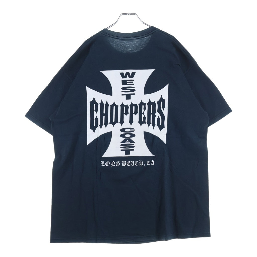 VINTAGE(ヴィンテージ) 90-00s West Coast Choppers S/S Tee ウエストコーストチョッパーズ アイアンクロス 半袖Tシャツ カットソー ブラック