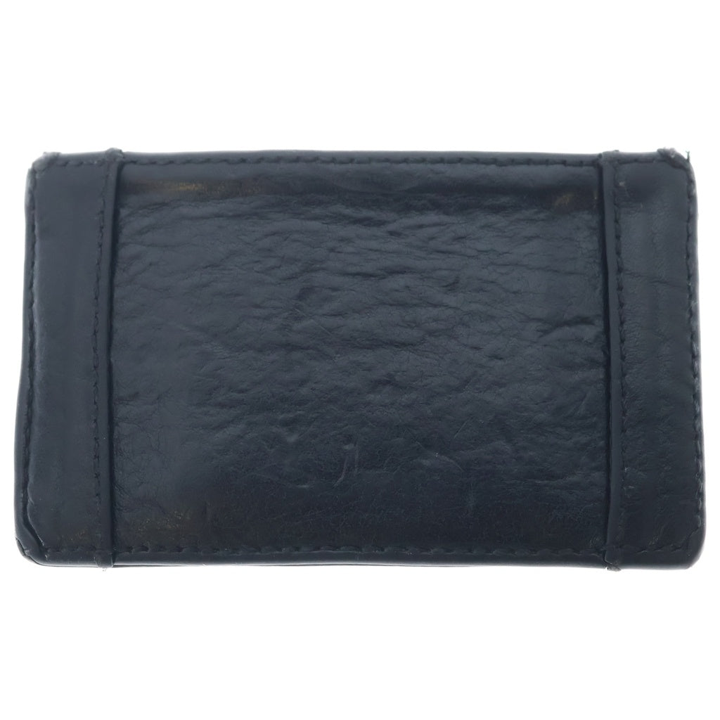 CHROME HEARTS(クロムハーツ) JOTTER ジョッター スクロールラベル レザー カードケース ブラック